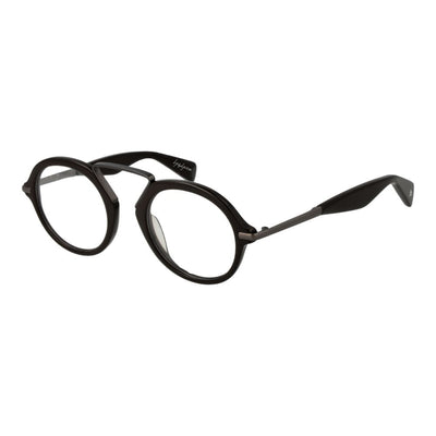 Yohji Yamamoto Braune Kunststoffbrille (Gestell)