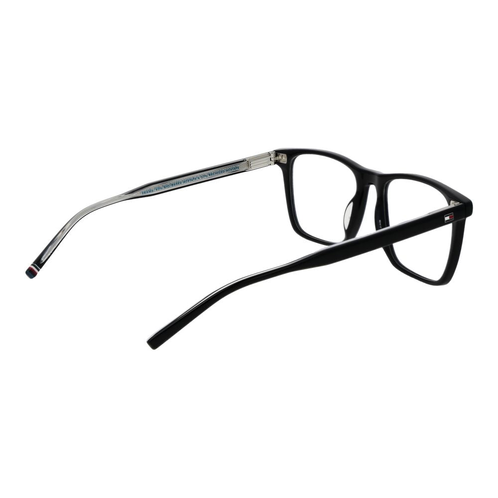 Tommy Hilfiger Brille aus schwarzem Acetat (Gestell)