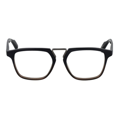 Yohji Yamamoto Schwarze Kunststoffbrille (Gestell)