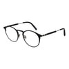 Tod's Brille aus schwarzem Metall (Gestell)