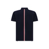 Thom Browne Polohemd aus blauer Baumwolle