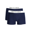 Trussardi Blaue Baumwollunterwäsche