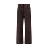 Citizens of Humanity Brown Cotton Straight-Leg Jeans