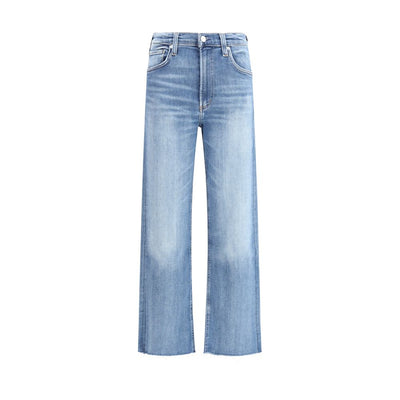 Citizens of Humanity Jeans aus blauer Baumwolle mit geradem Bein