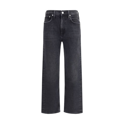 Citizens of Humanity Jeans aus blauer Baumwolle mit geradem Bein