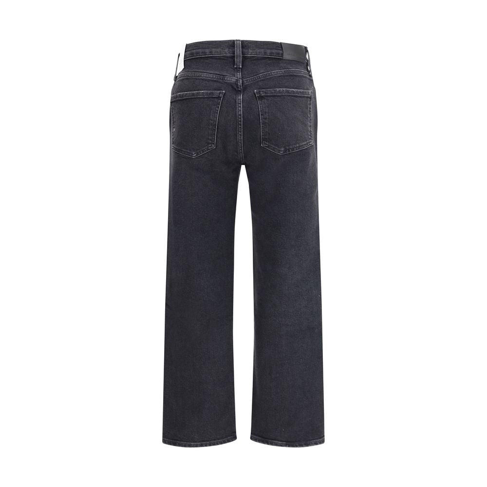 Citizens of Humanity Jeans aus blauer Baumwolle mit geradem Bein