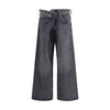 Agolde Gray Cotton Jeans Denim