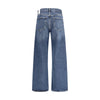 Agolde Blue Cotton Straight-Leg Jeans