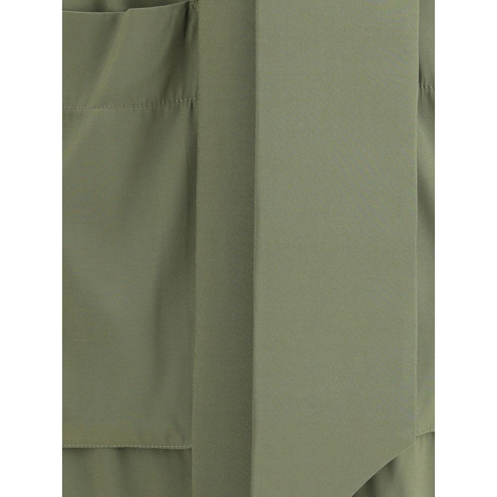 Ella Bicolor Silk Casual Dress