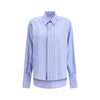 Margiela Light Blue Cotton Pattern Shirt