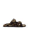 Dolce & Gabbana Beige Velvet Slippers