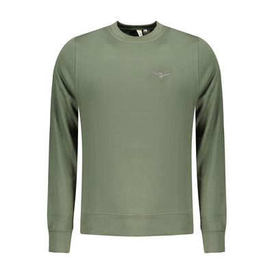 Accademia Militare Green Cotton Men Sweater
