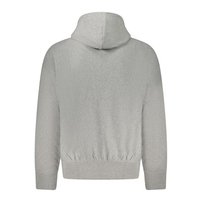 Calvin Klein Gray Cotton Men Sweatshirt