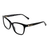 Love Moschino Brille aus schwarzem Acetat (Gestell)