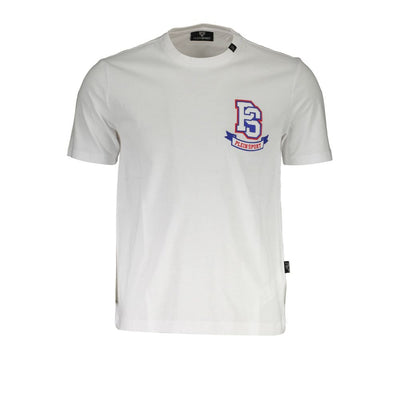 Plein Sport White Cotton Men's T-Shirt