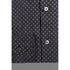 Bagutta Blue Cotton Men's Slim Fit Shirt