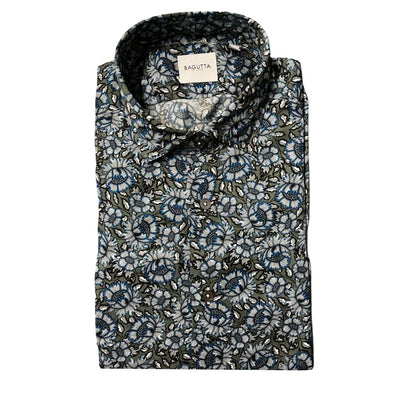 Bagutta Multicolor Cotton Men's Shirt