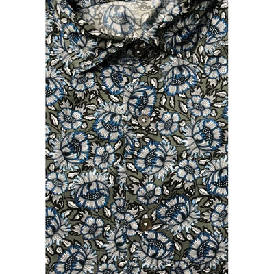Bagutta Multicolor Cotton Men's Shirt