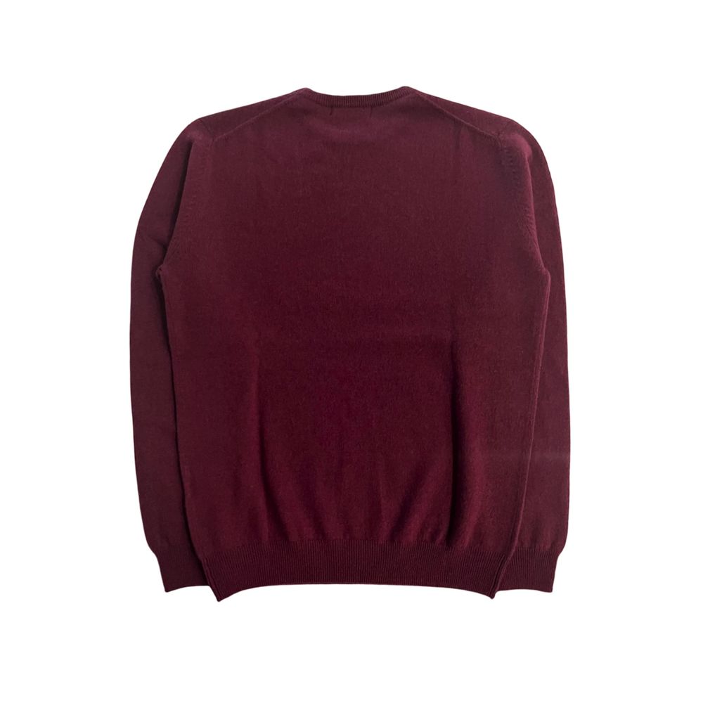 Baldinini Trend Roter Kaschmirpullover für Herren