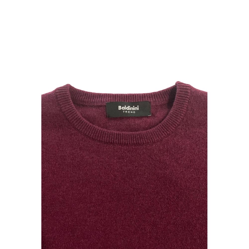 Baldinini Trend Roter Kaschmirpullover für Herren