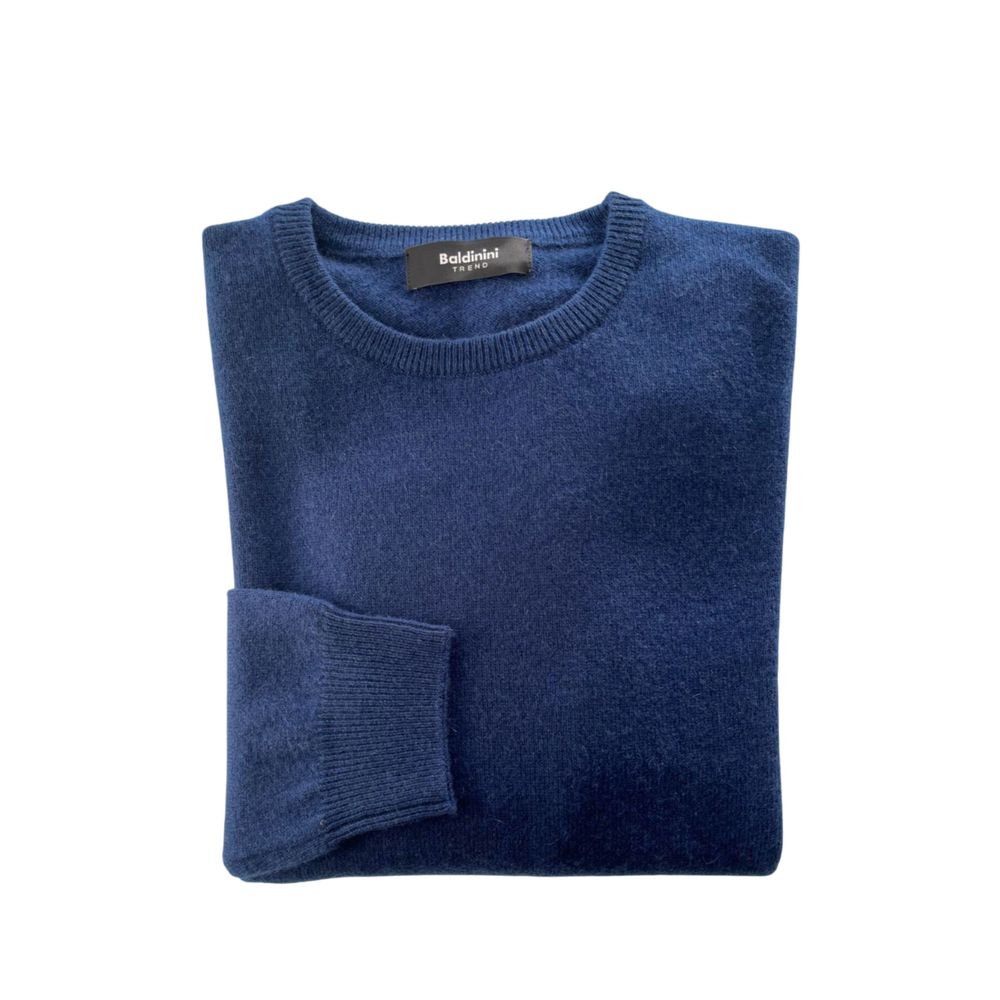 Baldinini Trend Blauer Kaschmirpullover für Herren