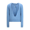 Marni hellblaues Kaschmir-Sweatshirt