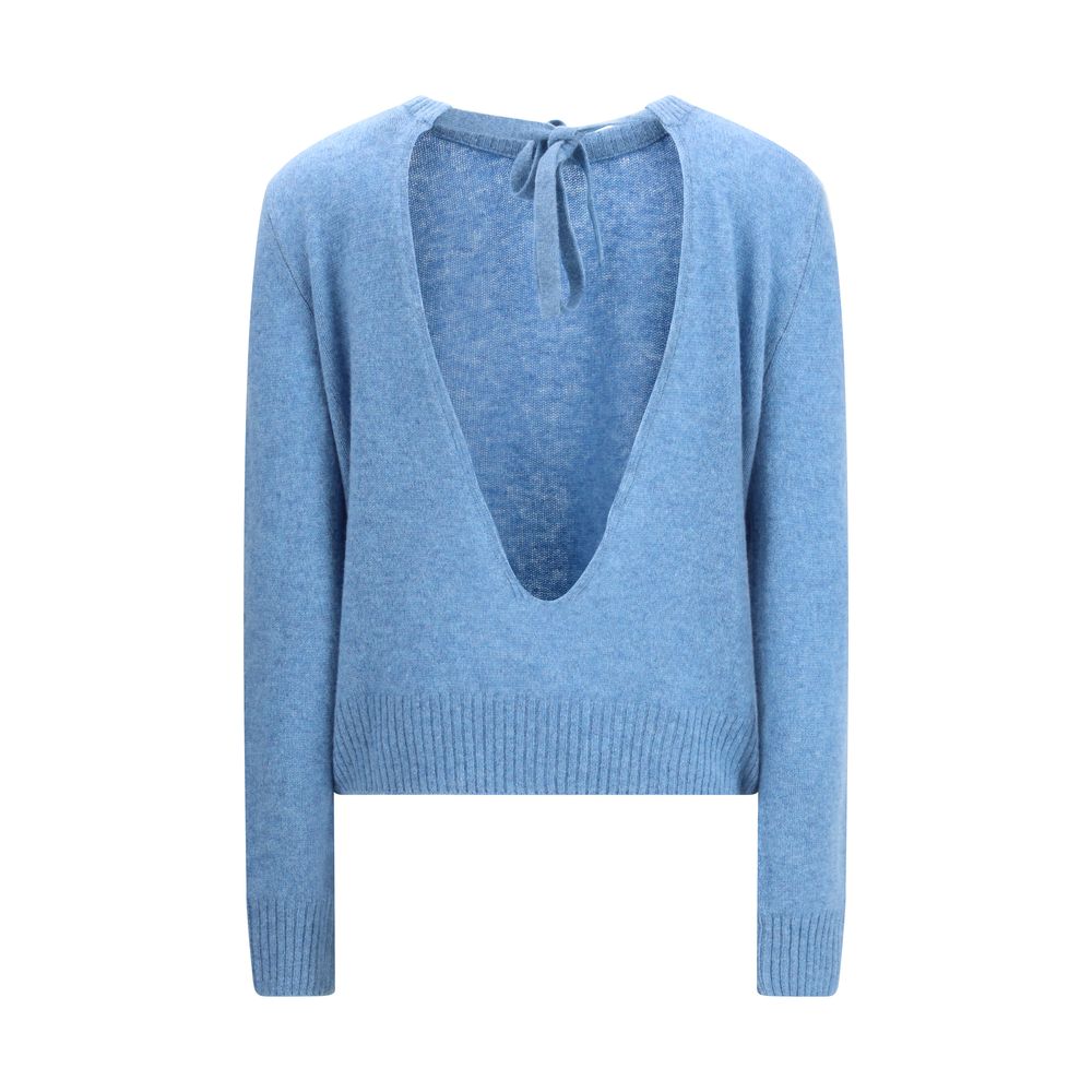 Marni hellblaues Kaschmir-Sweatshirt