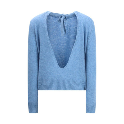 Marni hellblaues Kaschmir-Sweatshirt