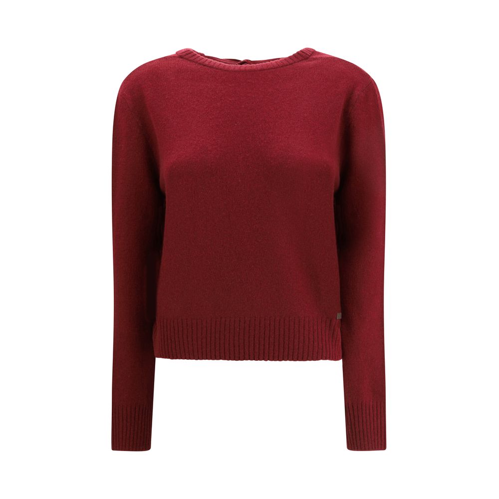 Marni Bordeaux Kaschmirpullover