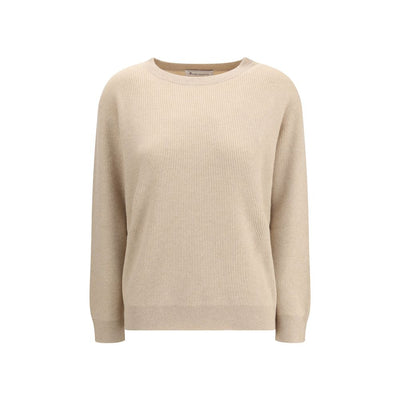 Brunello Cucinelli Beige Cashmere Cashmere Sweater
