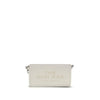 Marc Jacobs White Calf Leather Bos Taurus Shoulder Bag