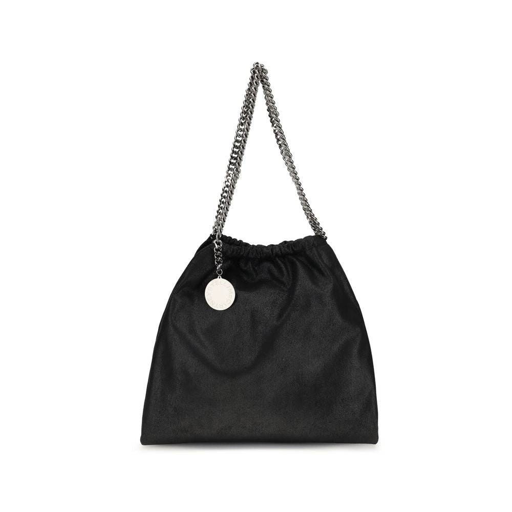 Stella McCartney Schultertasche aus schwarzem Polyester