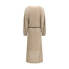 Brunello Cucinelli Beige Mohair Casual Dress