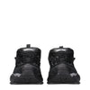 Versace Black Leather Athletic Sneakers
