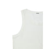 Jil Sander White Cotton Sleveless Jacket