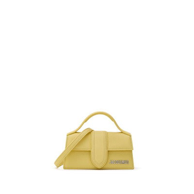Jacquemus Yellow Leather Handbag