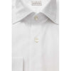 Bagutta White Cotton Dress Shirt