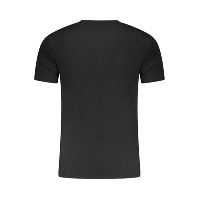 Aeronautica Militare Black Cotton Men Underwear Shirt