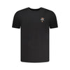 Aeronautica Militare "Black Cotton Men Underwear Crew Neck Tee"