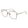 Tod's Brille aus rotem Metall (Gestell)