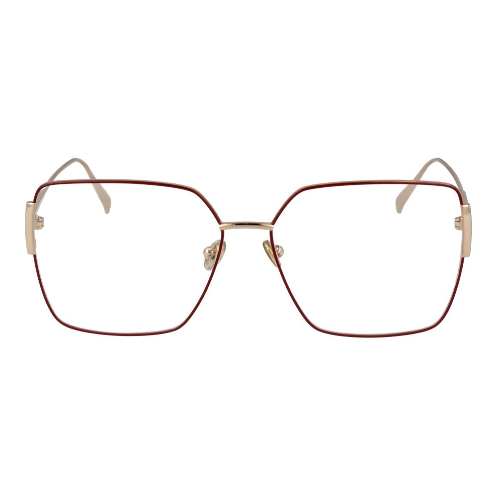 Tod's Brille aus rotem Metall (Gestell)