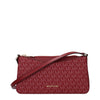 Michael Kors Red Fabric Crossbody Bag