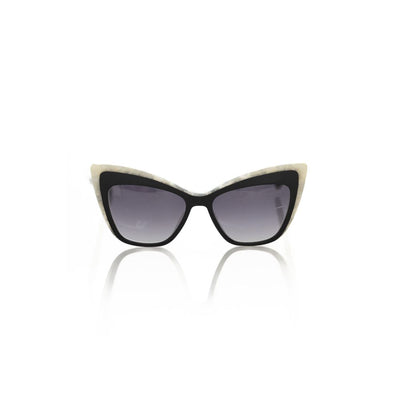 Frankie Morello Black Acetate Sunglasses
