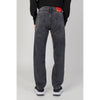 Hugo Boss Black Cotton Relaxed Fit Jeans