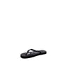 Emporio Armani Underwear Black And White Rubber Flip-Flop Sandals