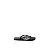 Emporio Armani Underwear Black And White Rubber Flip-Flop Sandals