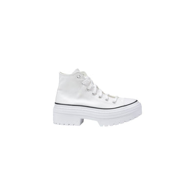 Converse Chunky Sneakers aus weißem Stoff