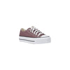 Converse Purple Fabric Low Top Sneakers