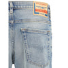 Diesel Blue Cotton Tapered Jeans