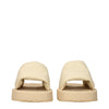 Burberry Beige Leather Slippers